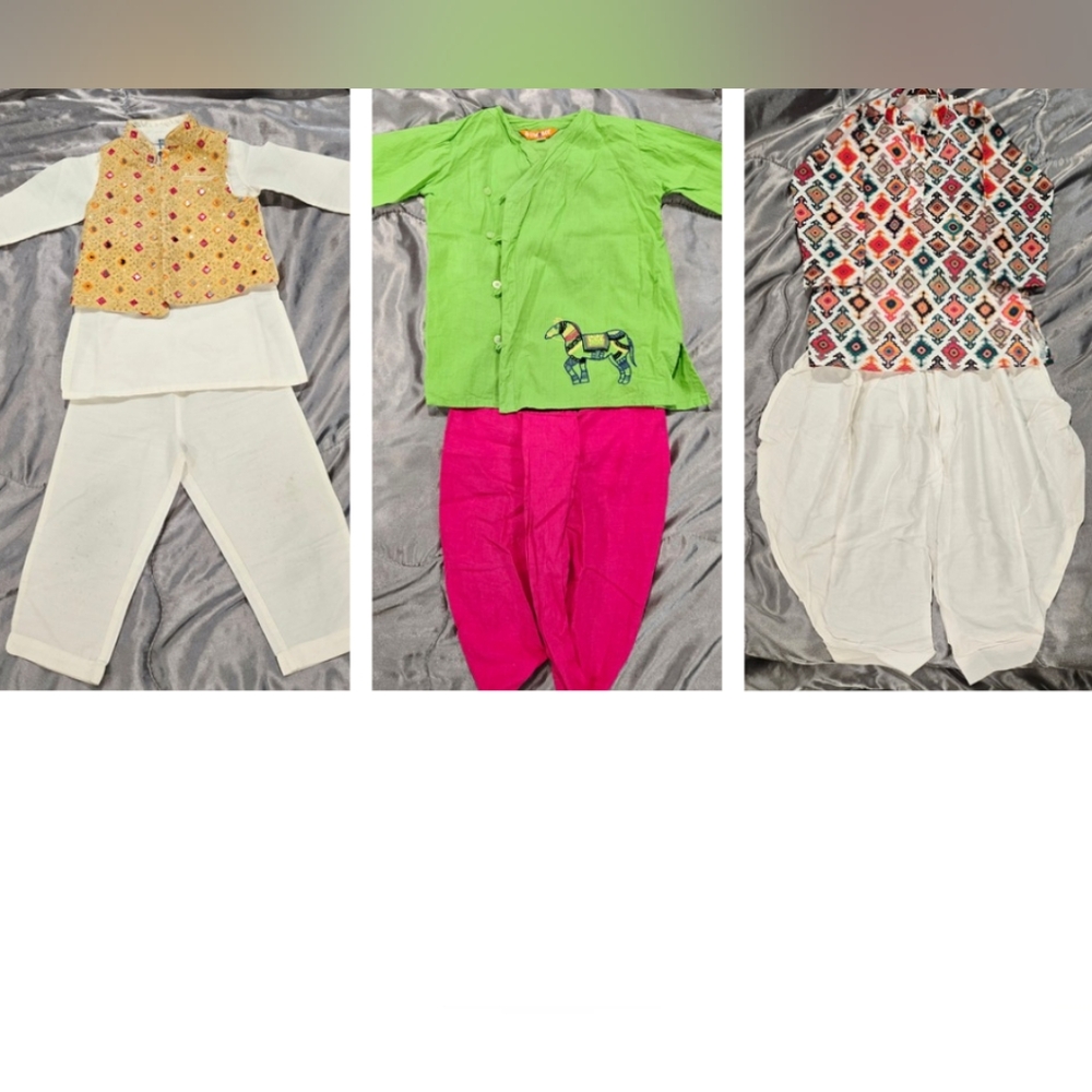 Toddler Ethnic Wear Sets Bundle